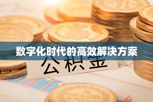 晋州数字化时代的高效解决方案